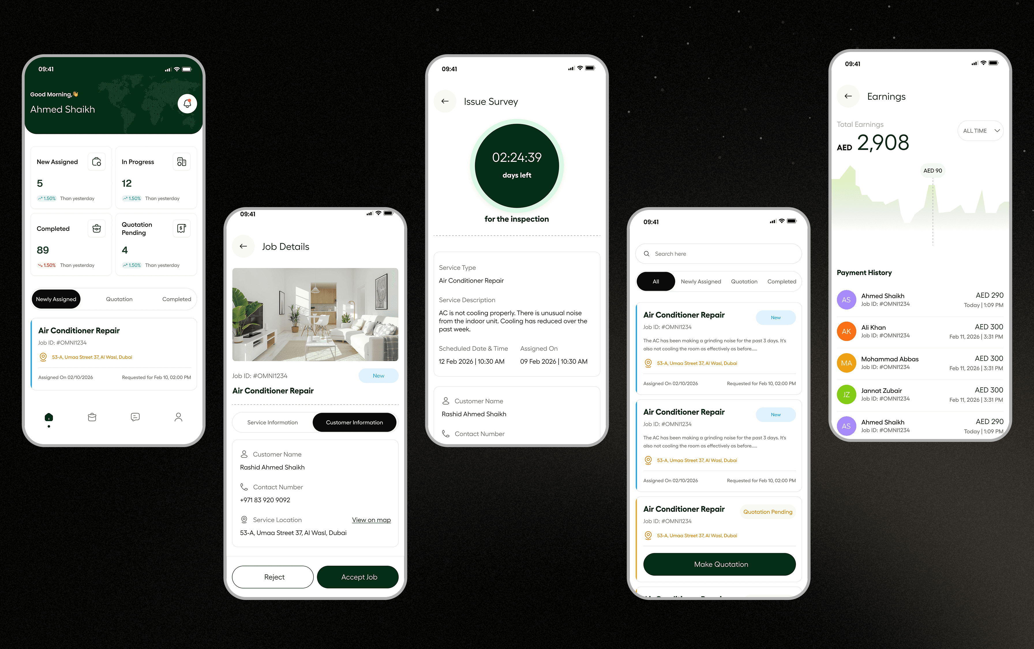 Omniserve - Technician App