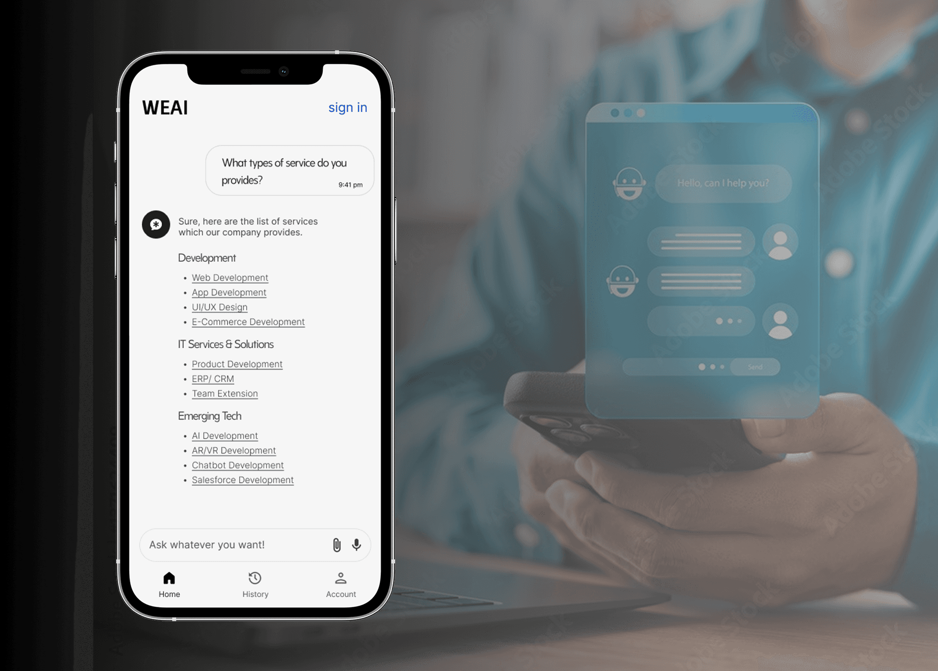 Digital Services AI Concierge