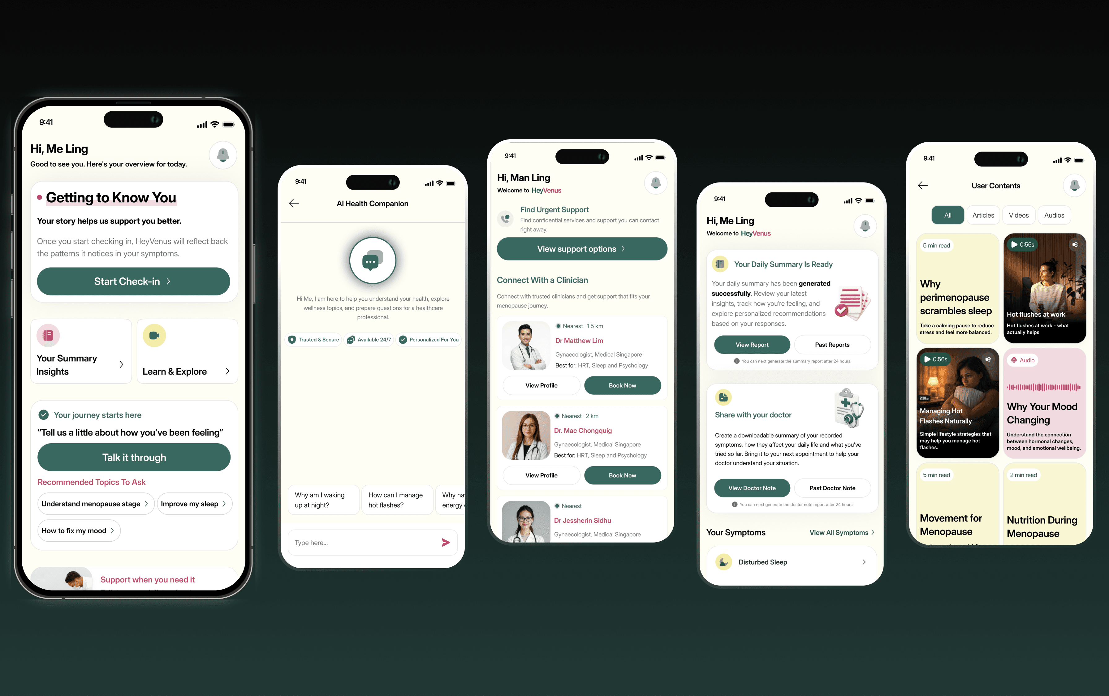 HeyVenus — Digital Health Platform