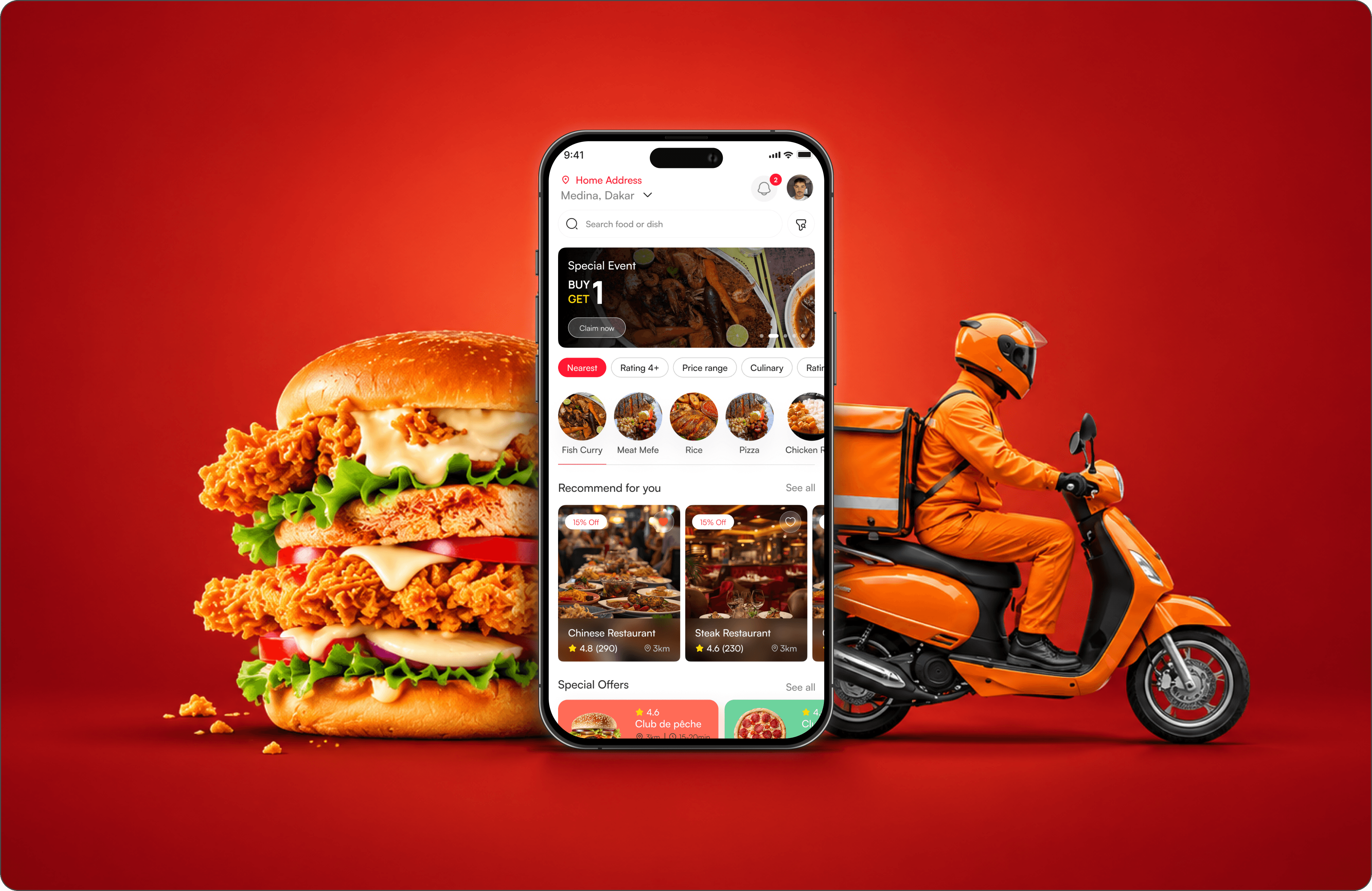 Bernde — Scalable Food Delivery Platform